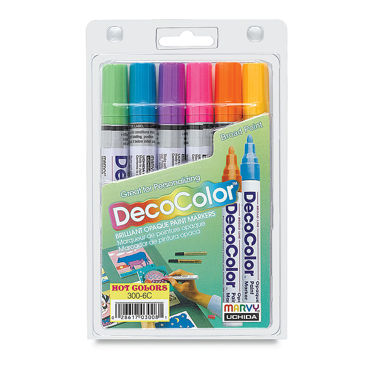 DECOCOLOR BROAD POINT PACKS