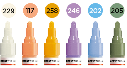 MOLOTOW 127 6 PACKS