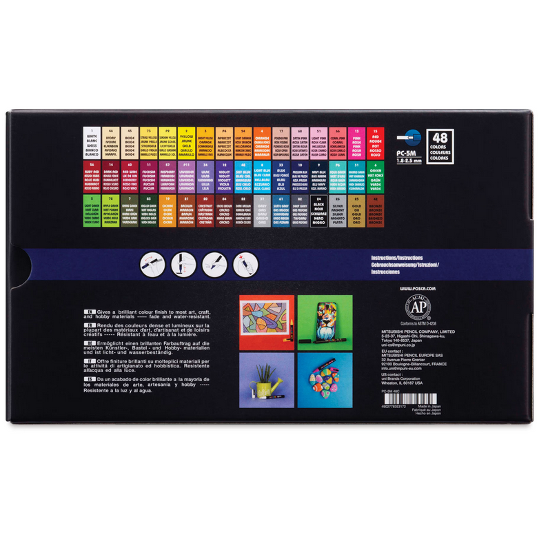 POSCA 48 PACK PC-5