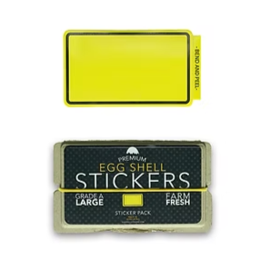 EGGSHELL STICKERS