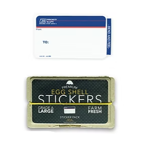 EGGSHELL STICKERS