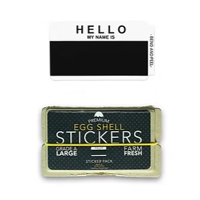 EGGSHELL STICKERS