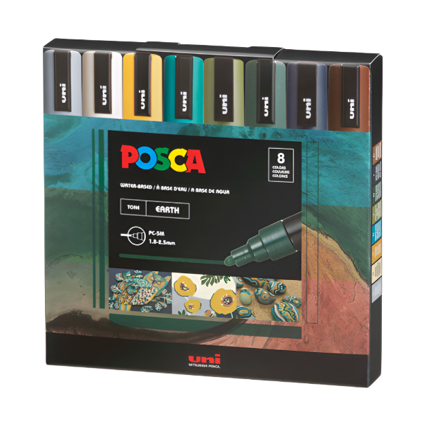 POSCA PC-5 8 PACKS