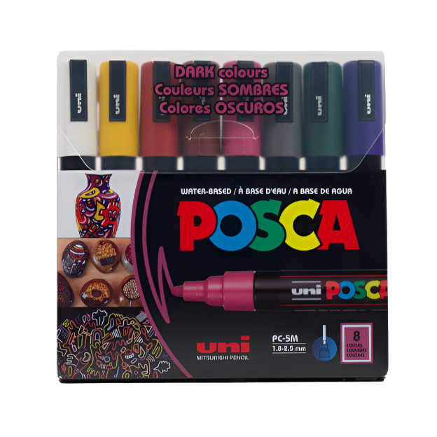 POSCA PC-5 8 PACKS