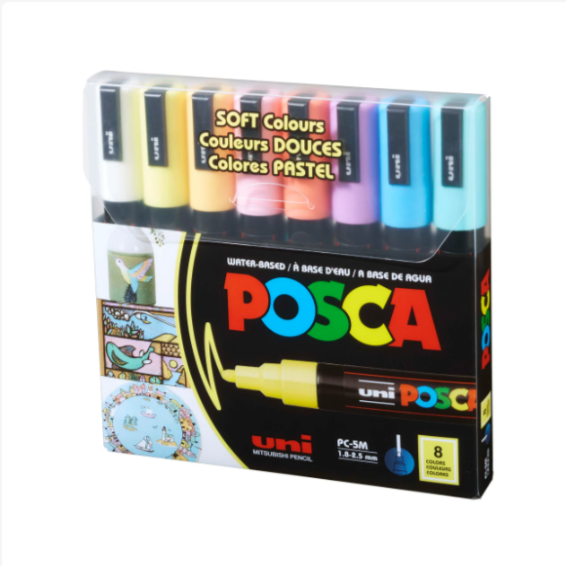 POSCA PC-5 8 PACKS