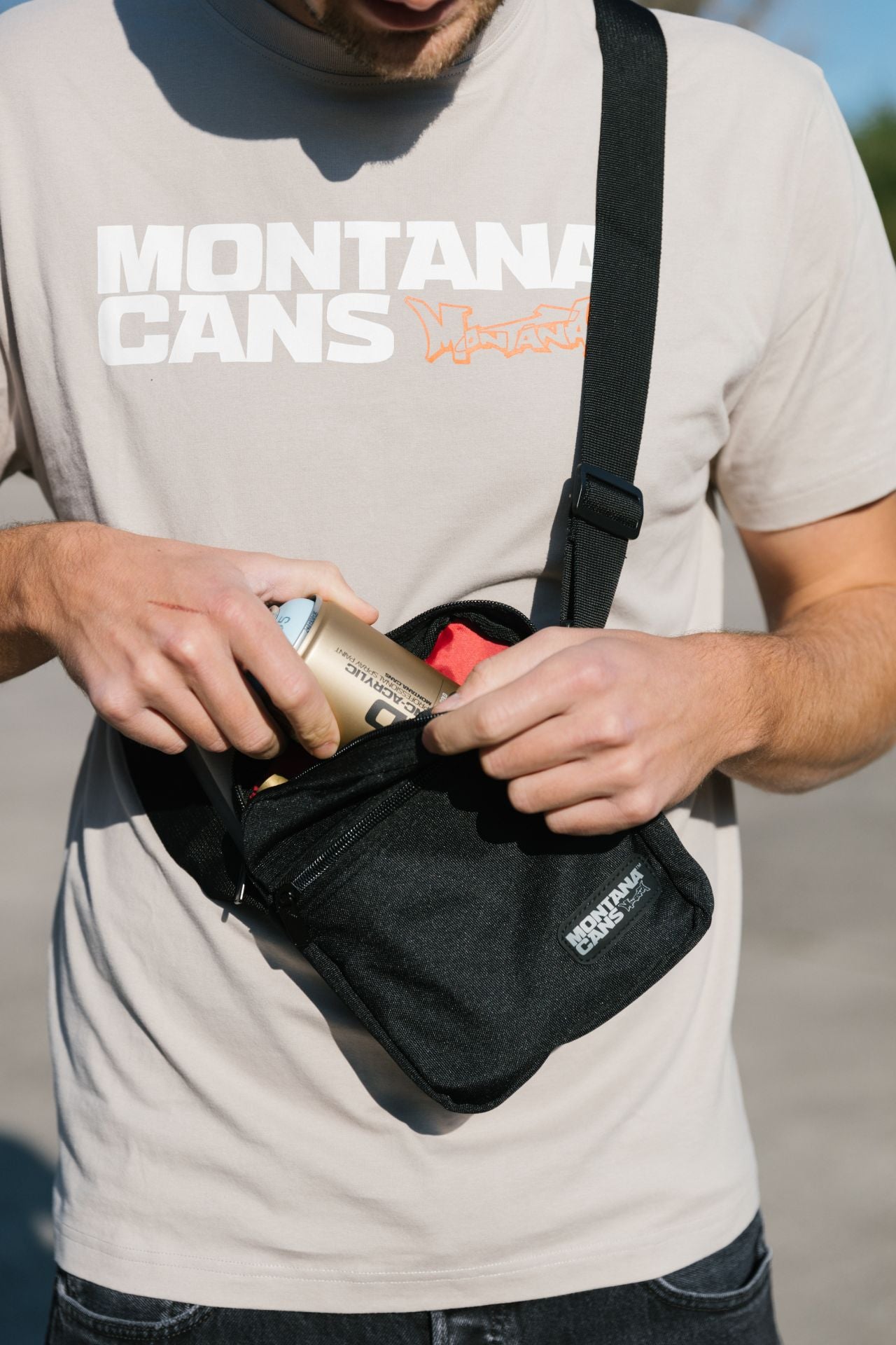 MONTANA-CANS RED BAG