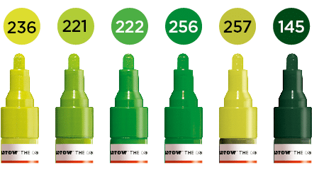 MOLOTOW 227  6 PACKS