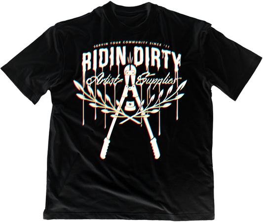 RIDIN DIRTY CMYK T-SHIRT