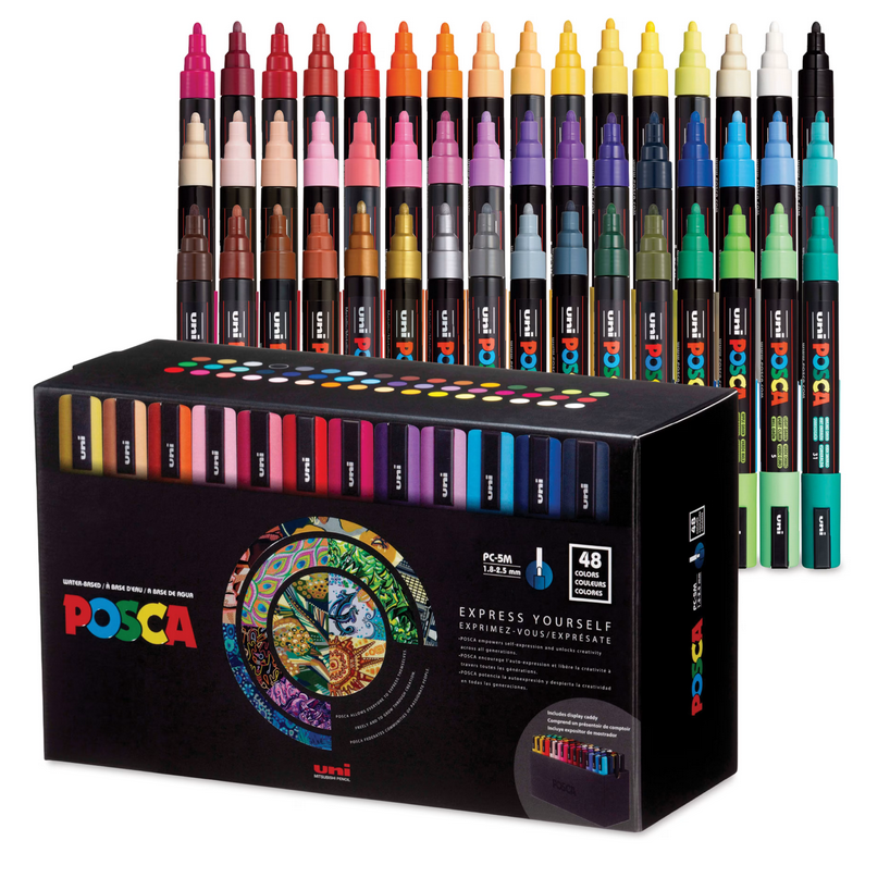POSCA 48 PACK PC-5