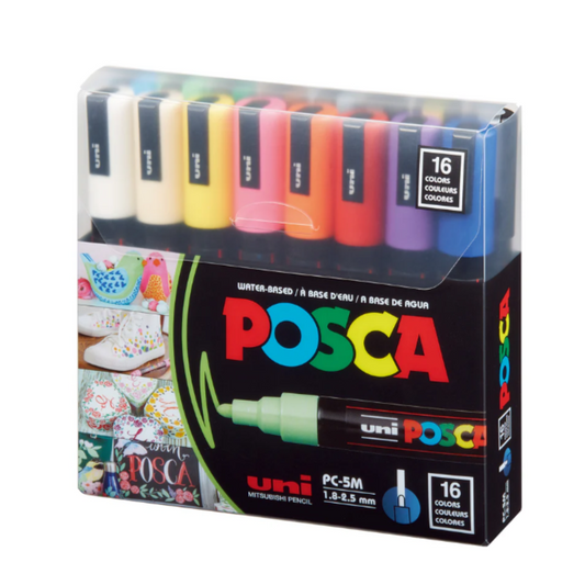POSCA PC-5 16 PACK