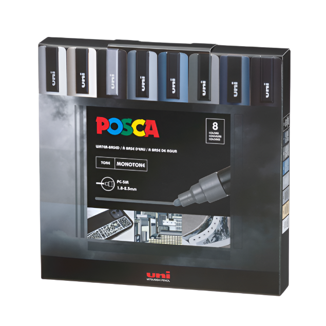 POSCA PC-5  8 PACKS
