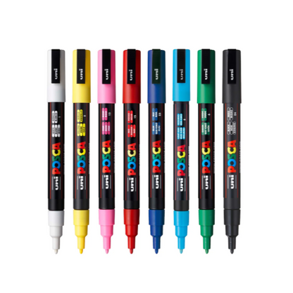 POSCA PC-3  8 PACKS