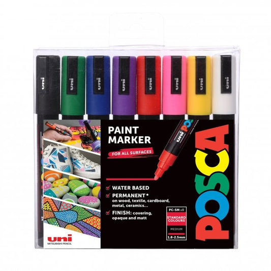 POSCA PC-5  8 PACKS